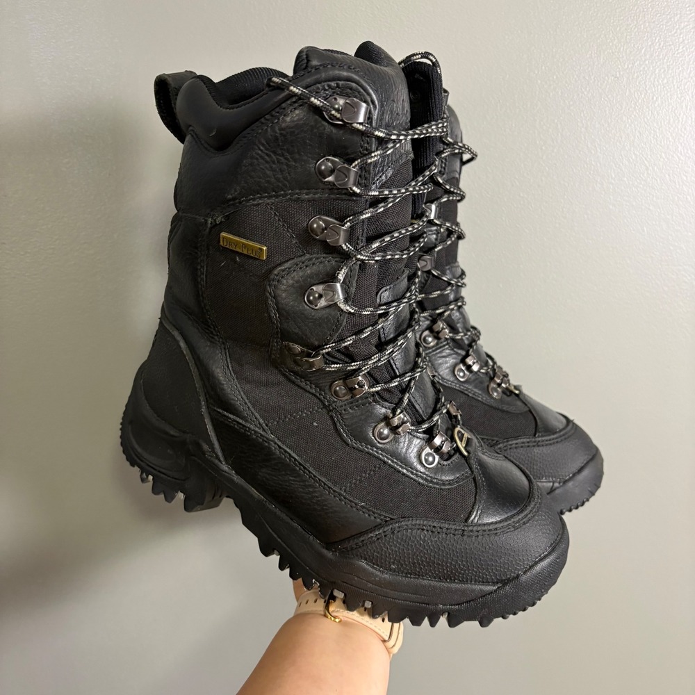 Cabelas Mens Inferno Hunting Boots 8D Waterproof Insulated‎ Winter Heavy Outdoor